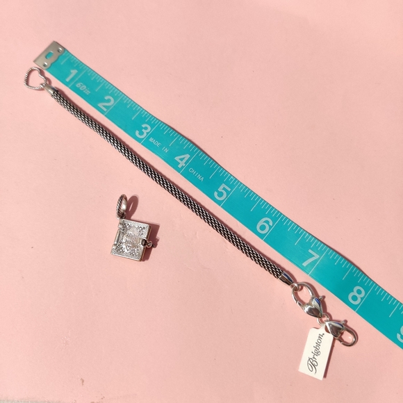 Brighton Heart Slide Bracelet & Bible Charm - Picture 14 of 14